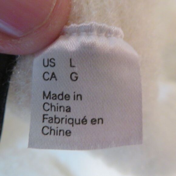 H & M Divided Cream Crop Sweater Top - Picture 6 of 6